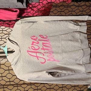 Aéropostale Grey Hoodie Sz M